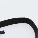 PRADA Hand Bag Nylon Black Silver Auth 146276-8