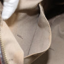 FENDI Zucchino Canvas Tote Bag Brown Gold Auth 146282-22