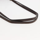 FENDI Zucca Canvas Mamma Baguette Tote Bag Black Brown Auth 146284-7