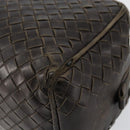 BOTTEGA VENETA INTRECCIATO Clutch Bag Leather Brown Auth 146285-10