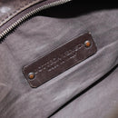 BOTTEGA VENETA INTRECCIATO Clutch Bag Leather Brown Auth 146285-15