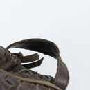 BOTTEGA VENETA INTRECCIATO Clutch Bag Leather Brown Auth 146285-8