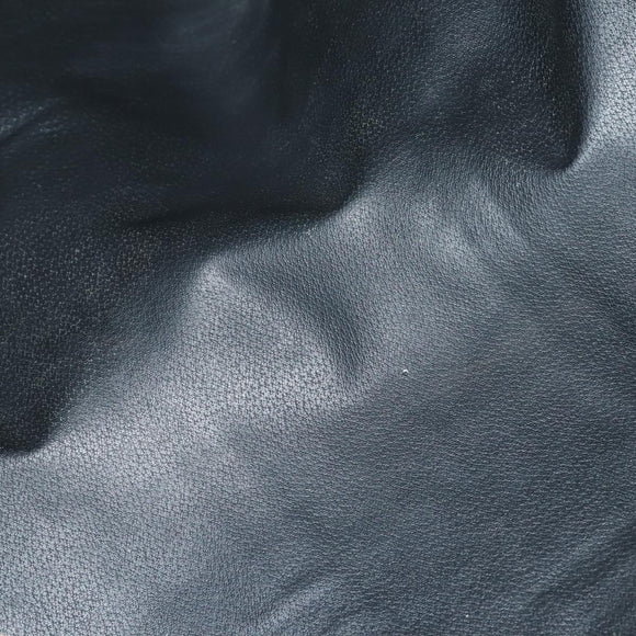 CELINE Macadam Canvas Boston Bag PVC Leather Black Gold Auth 146287