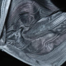 CELINE Macadam Canvas Boston Bag PVC Leather Black Gold Auth 146287-11