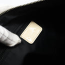 Christian Dior Trotter Canvas Shoulder Bag Black Silver Auth 146291-17