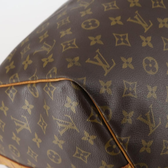 LOUIS VUITTON Monogram Keepall Bandouliere 55 Boston Bag M41414 LV Auth 146303