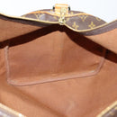 LOUIS VUITTON Monogram Keepall Bandouliere 55 Boston Bag M41414 LV Auth 146303-20