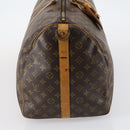 LOUIS VUITTON Monogram Keepall Bandouliere 55 Boston Bag M41414 LV Auth 146303-4