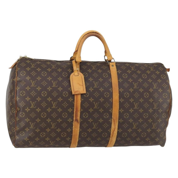 LOUIS VUITTON Monogram Keepall 60 Boston Bag M41422 LV Auth 146304
