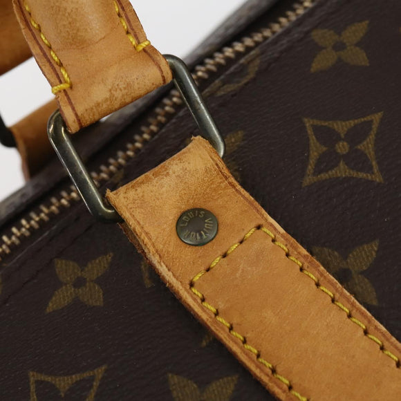 LOUIS VUITTON Monogram Keepall 60 Boston Bag M41422 LV Auth 146304