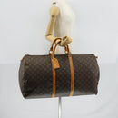 LOUIS VUITTON Monogram Keepall 60 Boston Bag M41422 LV Auth 146304-23