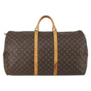 LOUIS VUITTON Monogram Keepall 60 Boston Bag M41422 LV Auth 146304-2