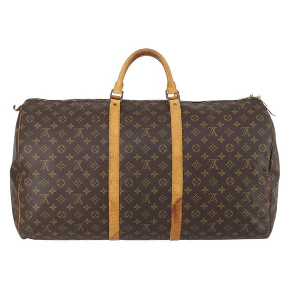 LOUIS VUITTON Monogram Keepall 60 Boston Bag M41422 LV Auth 146304