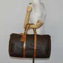 LOUIS VUITTON Monogram Keepall 50 Boston Bag M41426 LV Auth 146305-23