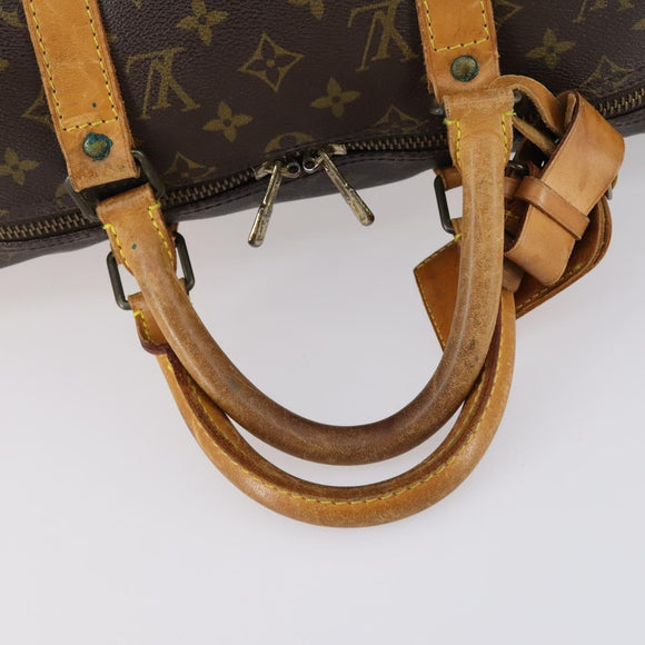 LOUIS VUITTON Monogram Keepall 50 Boston Bag M41426 LV Auth 146305