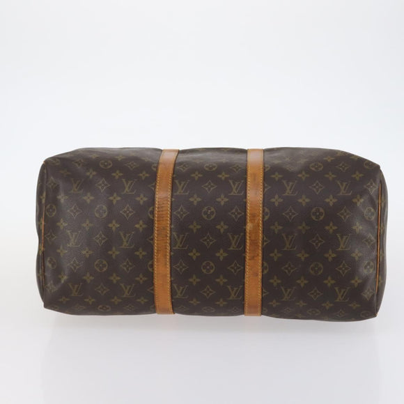 LOUIS VUITTON Monogram Keepall 50 Boston Bag M41426 LV Auth 146305