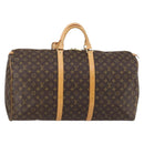 LOUIS VUITTON Monogram Keepall 60 Boston Bag M41422 LV Auth 146307-1