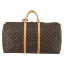 LOUIS VUITTON Monogram Keepall 60 Boston Bag M41422 LV Auth 146307-13