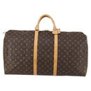 LOUIS VUITTON Monogram Keepall 60 Boston Bag M41422 LV Auth 146307-2