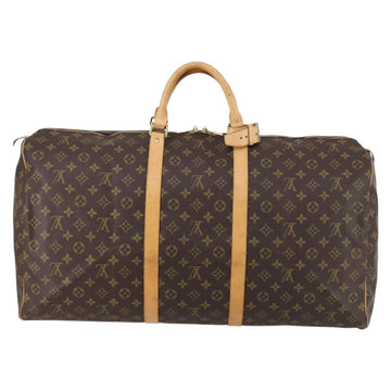 LOUIS VUITTON Monogram Keepall 60 Boston Bag M41422 LV Auth 146307 - 0