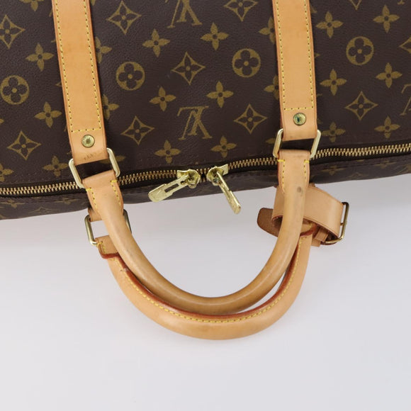 LOUIS VUITTON Monogram Keepall 60 Boston Bag M41422 LV Auth 146307