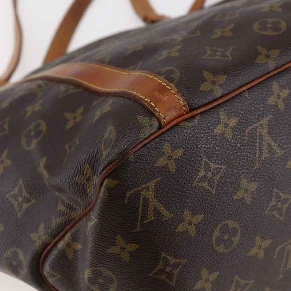 LOUIS VUITTON Monogram Sac Shopping Tote Bag M51108 LV Auth 146308