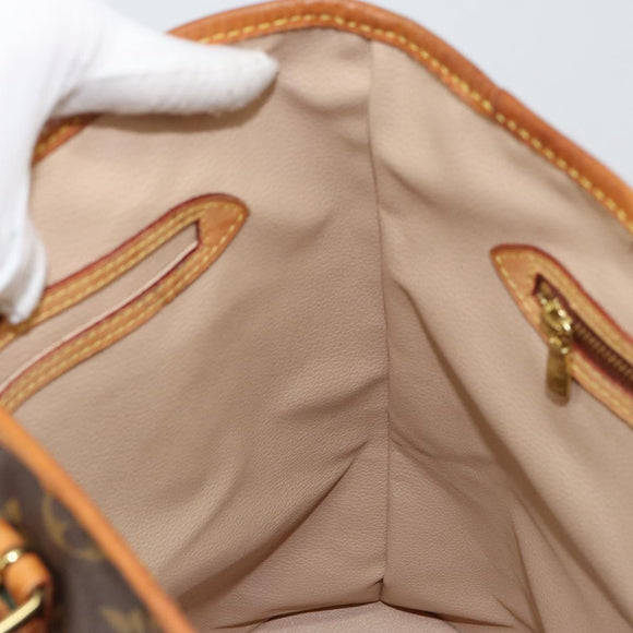 LOUIS VUITTON Monogram Bucket GM Shoulder Bag M42236 LV Auth 146310