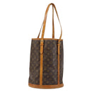LOUIS VUITTON Monogram Bucket GM Shoulder Bag M42236 LV Auth 146310-1