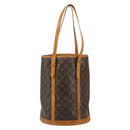 LOUIS VUITTON Monogram Bucket GM Shoulder Bag M42236 LV Auth 146310-13