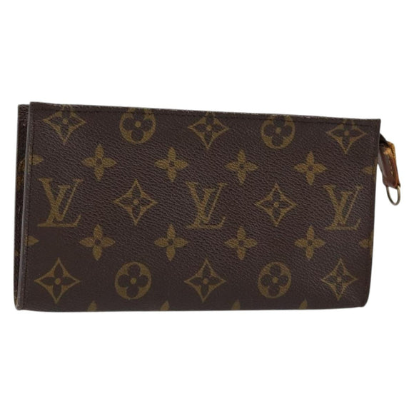 LOUIS VUITTON Monogram Bucket GM Accessory Pouch LV Auth 146311