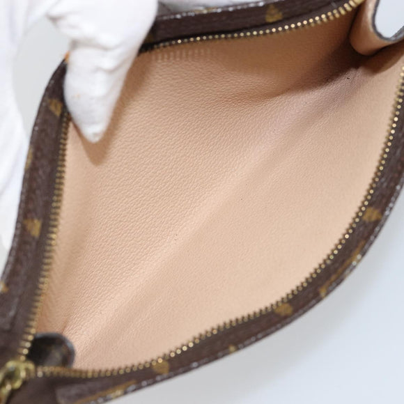 LOUIS VUITTON Monogram Bucket GM Accessory Pouch LV Auth 146311