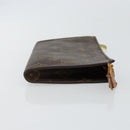 LOUIS VUITTON Monogram Bucket GM Accessory Pouch LV Auth 146311-3