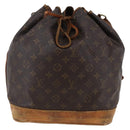 LOUIS VUITTON Monogram Noe Shoulder Bag M42224 LV Auth 146313-13