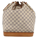 LOUIS VUITTON Damier Azur Noe Shoulder Bag N42222 LV Auth 146319-13