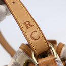 LOUIS VUITTON Damier Azur Noe Shoulder Bag N42222 LV Auth 146320-9