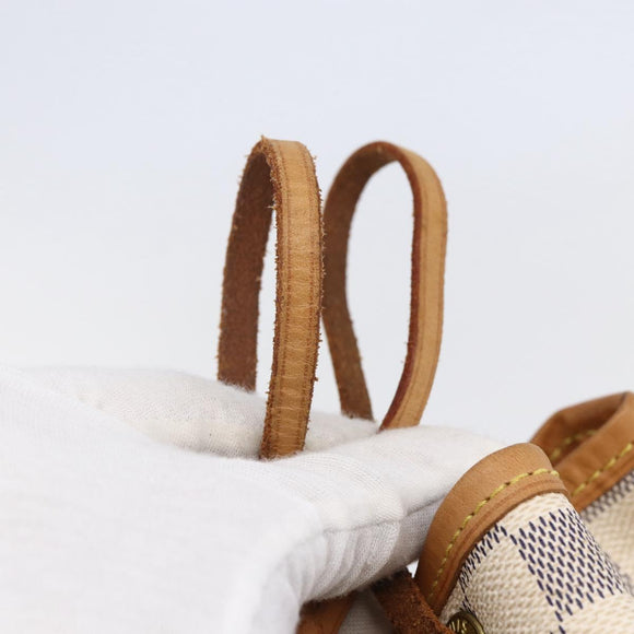 LOUIS VUITTON Damier Azur Noe Shoulder Bag N42222 LV Auth 146320