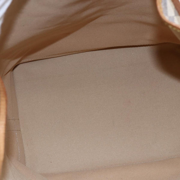 LOUIS VUITTON Damier Azur Noe Shoulder Bag N42222 LV Auth 146320