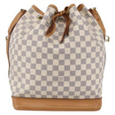 LOUIS VUITTON Damier Azur Noe Shoulder Bag N42222 LV Auth 146320-13