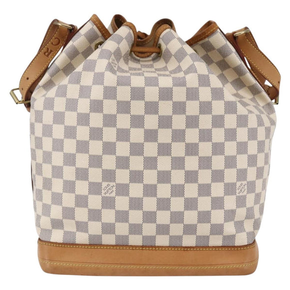 LOUIS VUITTON Damier Azur Noe Shoulder Bag N42222 LV Auth 146320