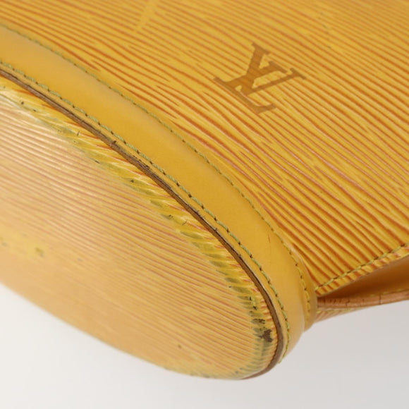 LOUIS VUITTON Epi Saint Jacques Hand Bag Yellow M52279 LV Auth 146328
