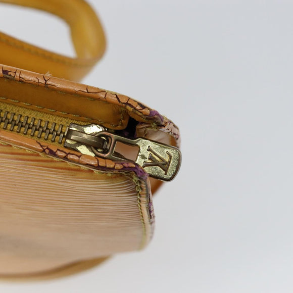 LOUIS VUITTON Epi Saint Jacques Hand Bag Yellow M52279 LV Auth 146328