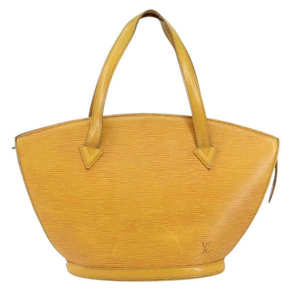 LOUIS VUITTON Epi Saint Jacques Hand Bag Yellow M52279 LV Auth 146328