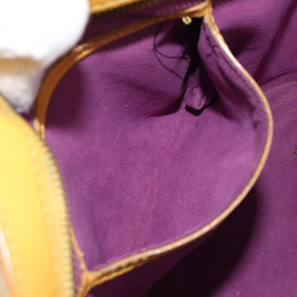 LOUIS VUITTON Epi Saint Jacques Hand Bag Yellow M52279 LV Auth 146328