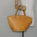 LOUIS VUITTON Epi Saint Jacques Hand Bag Yellow M52279 LV Auth 146328-22