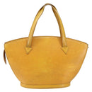 LOUIS VUITTON Epi Saint Jacques Hand Bag Yellow M52279 LV Auth 146328-2