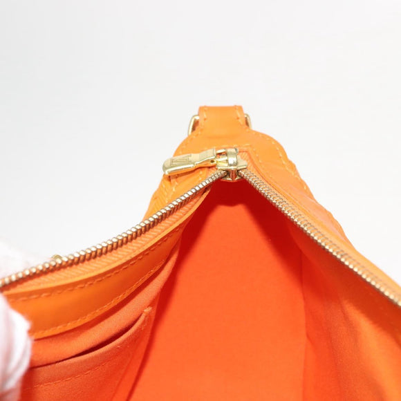 LOUIS VUITTON Epi Danura PM Bag 2Way Orange Mandarin M5891H LV Auth 146329