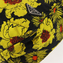 PRADA Tote Bag Nylon Yellow Silver Auth 146333-11