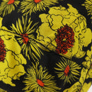 PRADA Tote Bag Nylon Yellow Silver Auth 146333-15