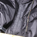 PRADA Tote Bag Nylon Yellow Silver Auth 146333-16