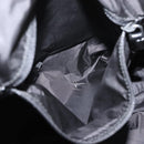 PRADA Tote Bag Nylon Yellow Silver Auth 146333-19